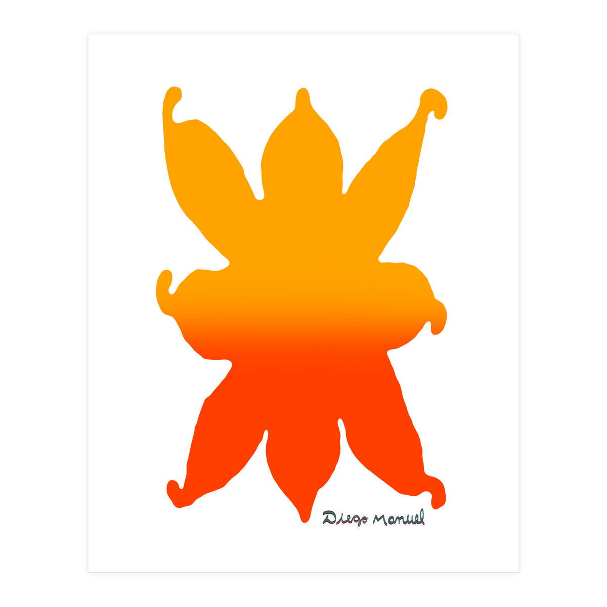 Fuego 127 Copia (Print Only)