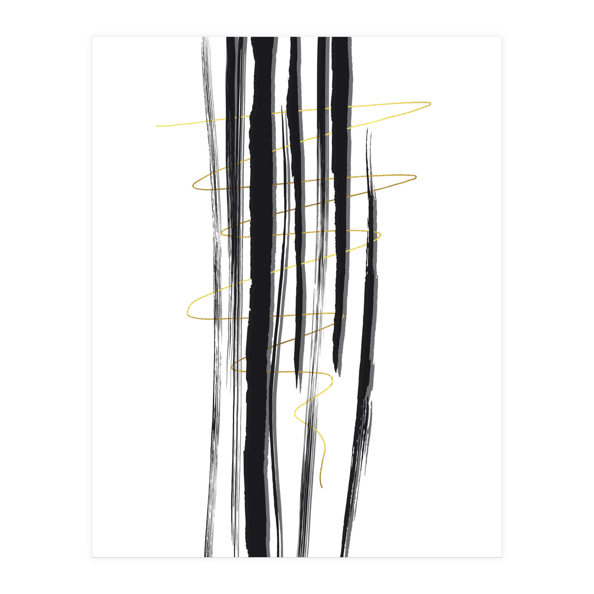 Deco Lines No. 1 - Straight Forward (Print Only)