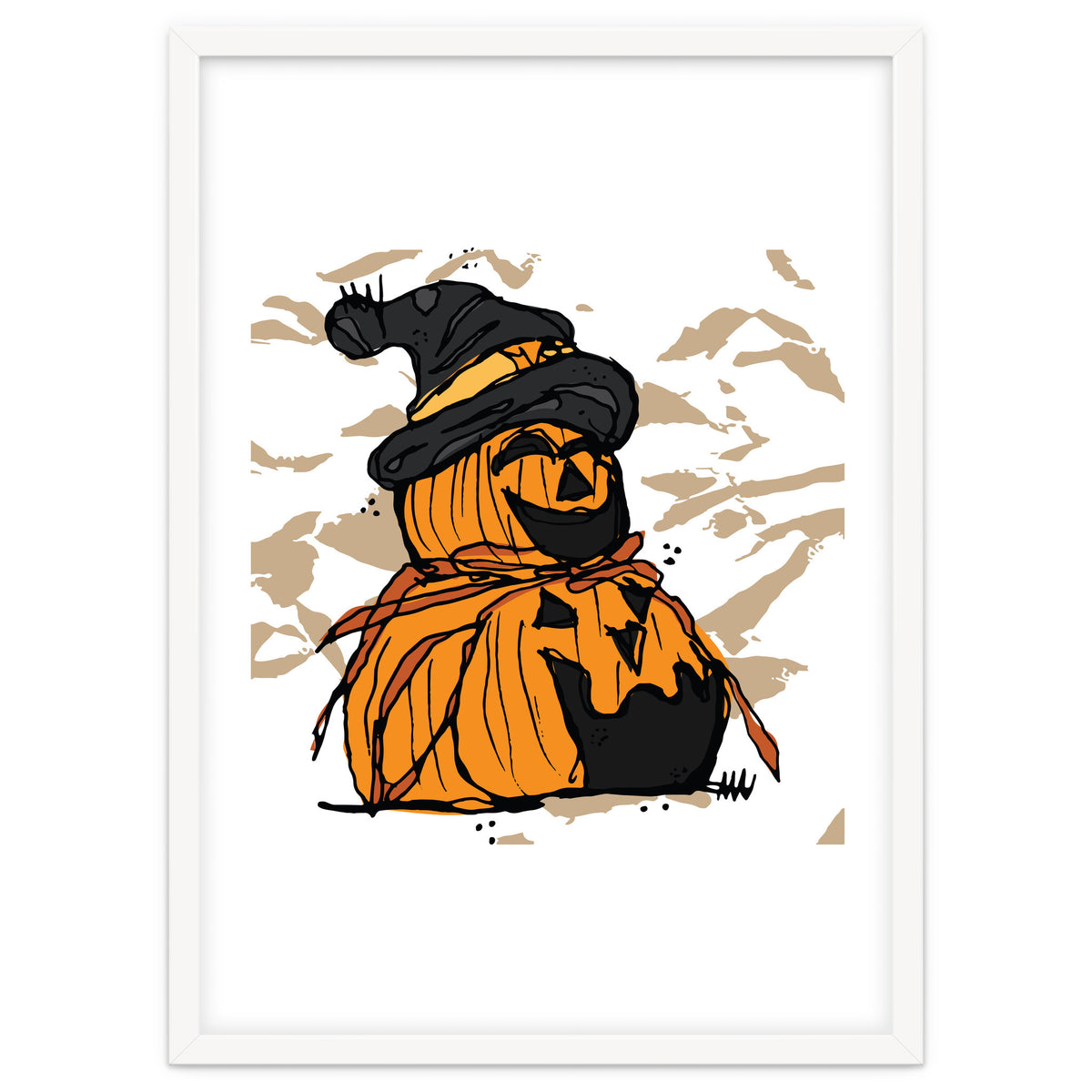 Pumpkin sketch