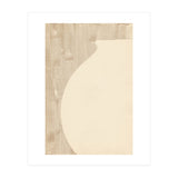 Cream tone vase silhouette (Print Only) thumbnail