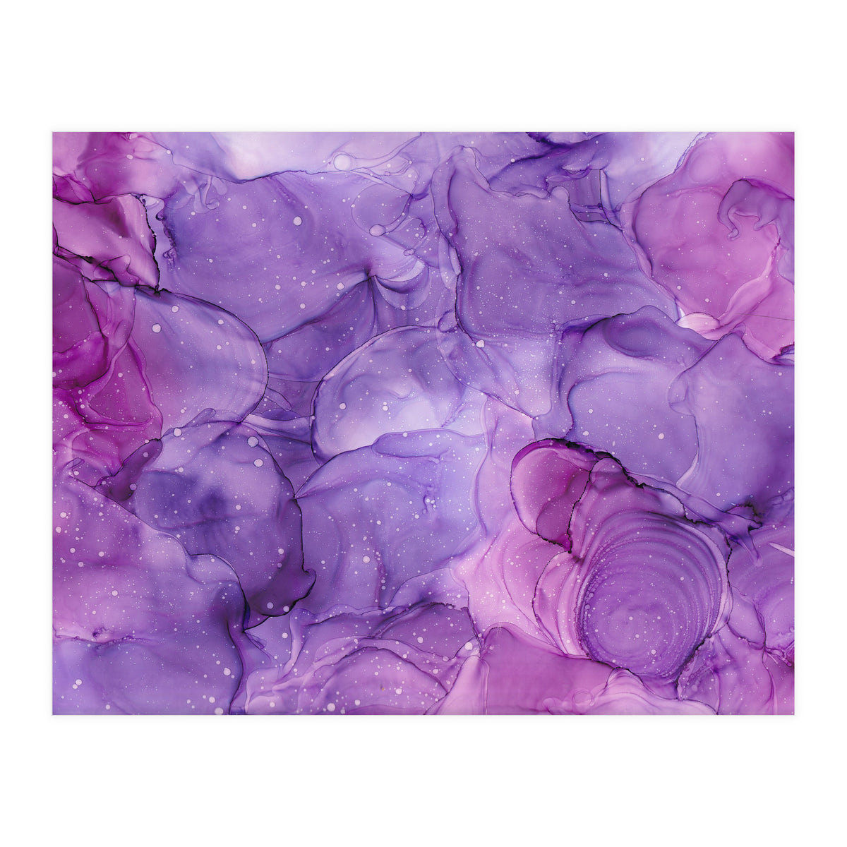 Wild Lilac Hedgerow (Print Only)