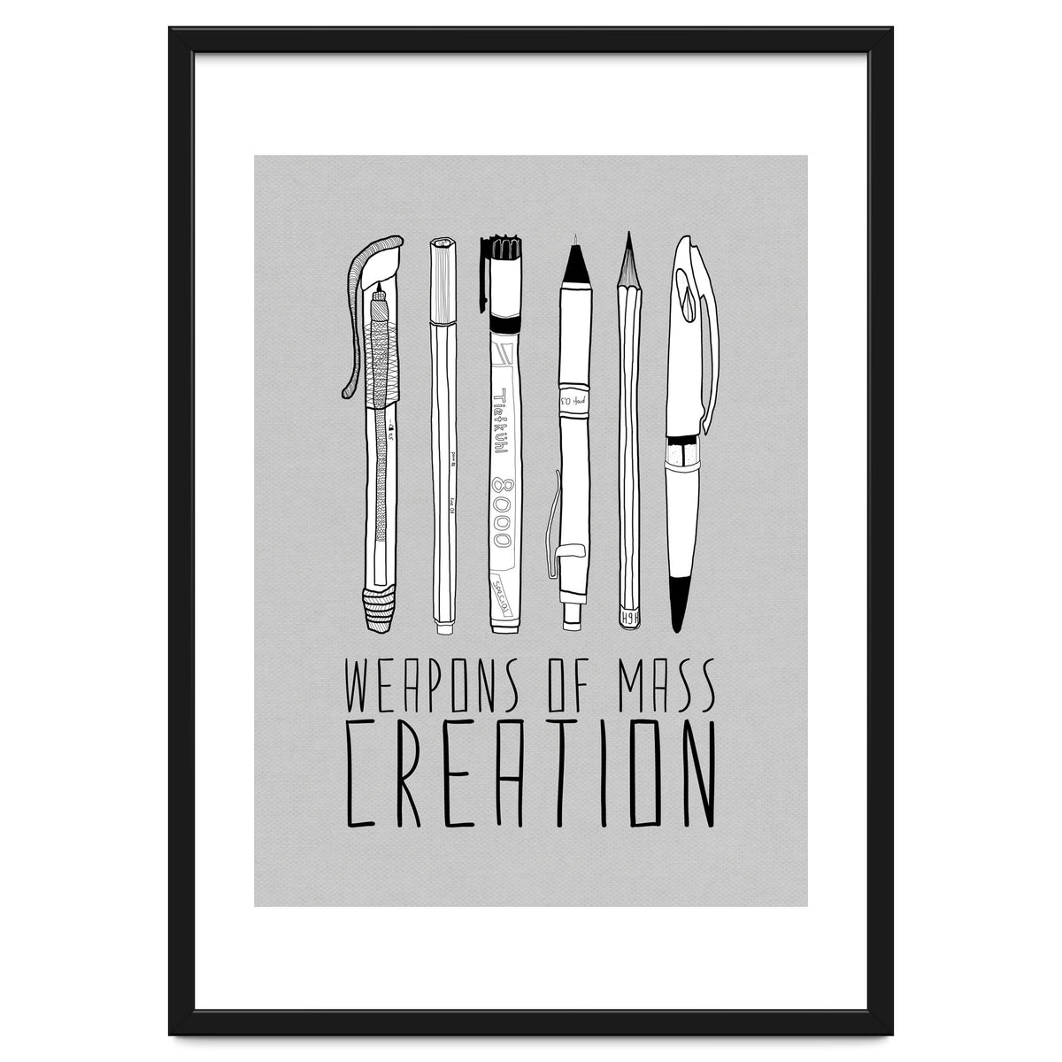 Weapons Of Mass Creation - Grey