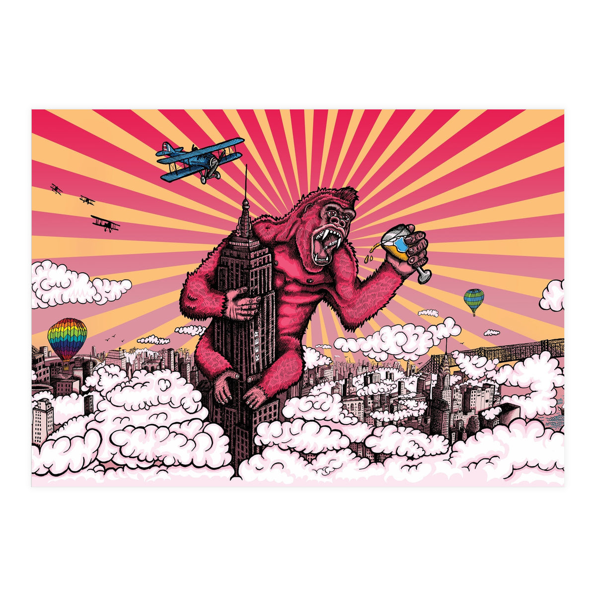 Beer Kong  (Print Only)