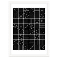 My Favorite Geometric Patterns No.9 - Black