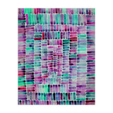 Abstract rectangle pattern in magenta and teal (Print Only) thumbnail
