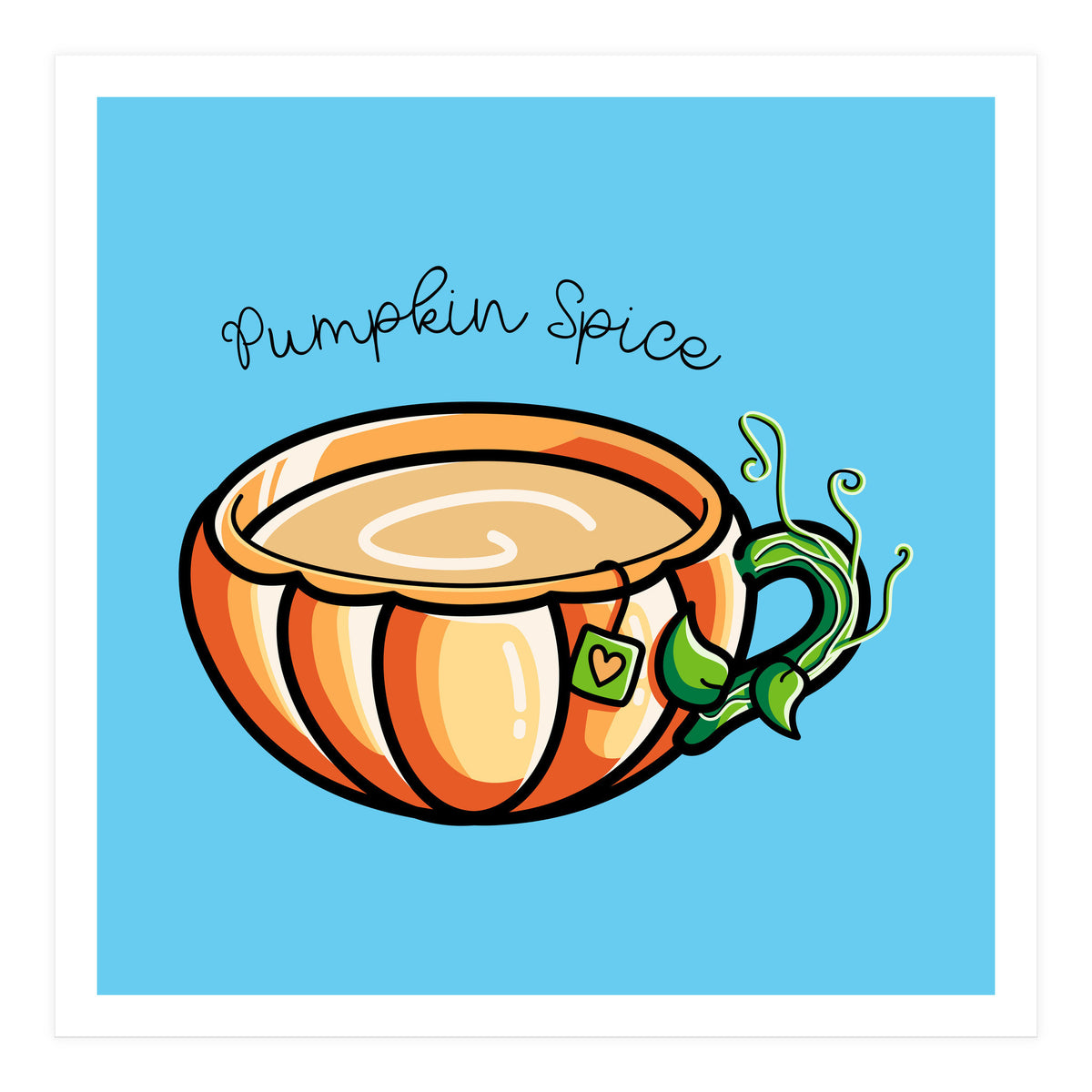 Pumpkin Spice Chai Tea (Print Only)