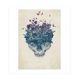 Skull Flowers (Print Only) thumbnail