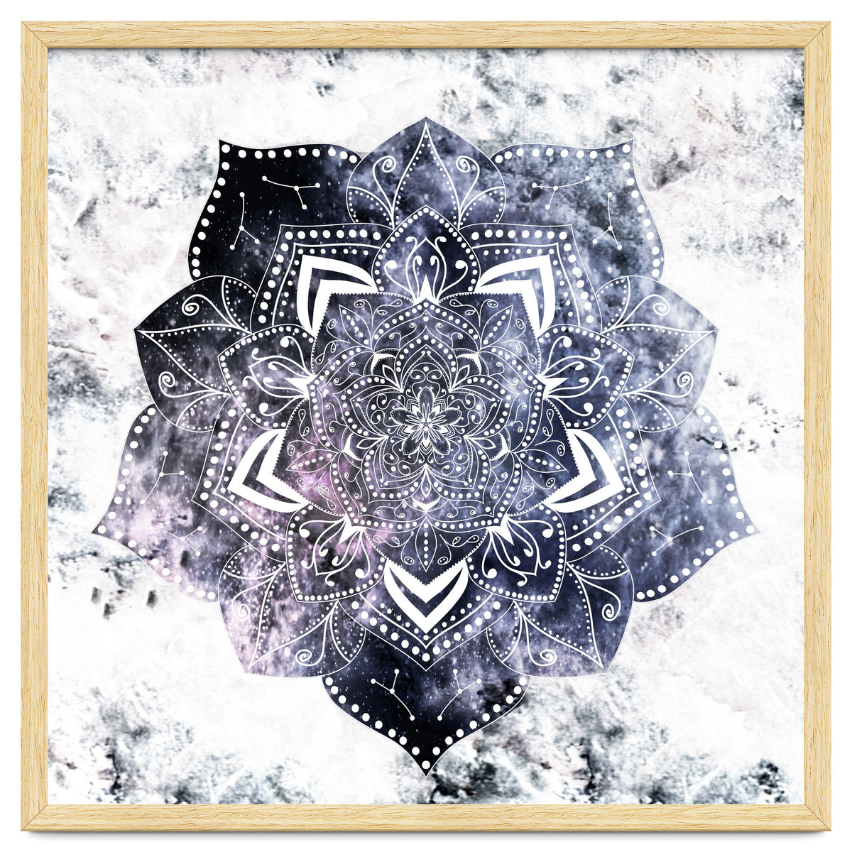 Cancer Constellation Mandala