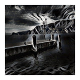 Pier at a smokey night. (Print Only) thumbnail