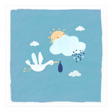 Baby Stork And Sun (Print Only) thumbnail