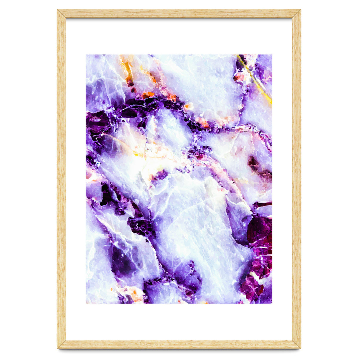 Purple marbling I