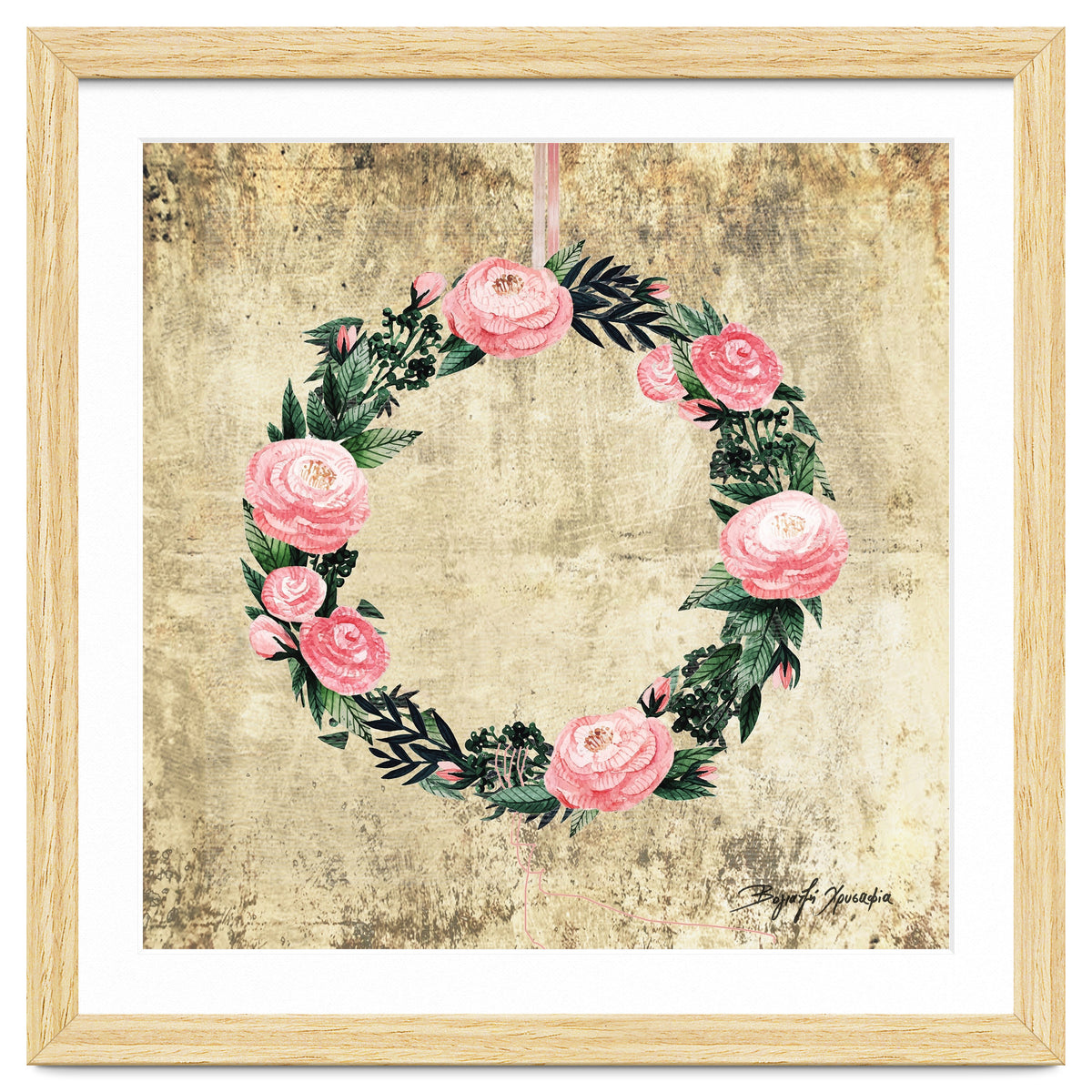 Wreath #Rose Flowers #Royal collection