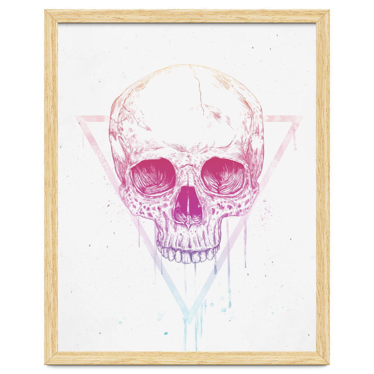Skull In Triangle