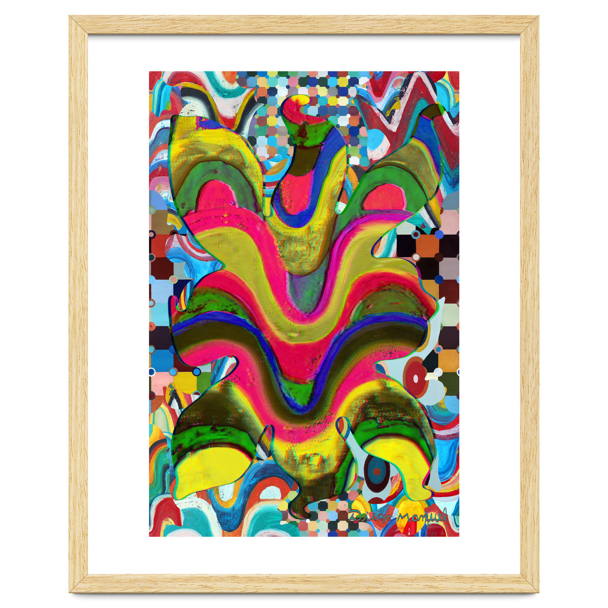 Pop Abstract 2023 Tapiz 90