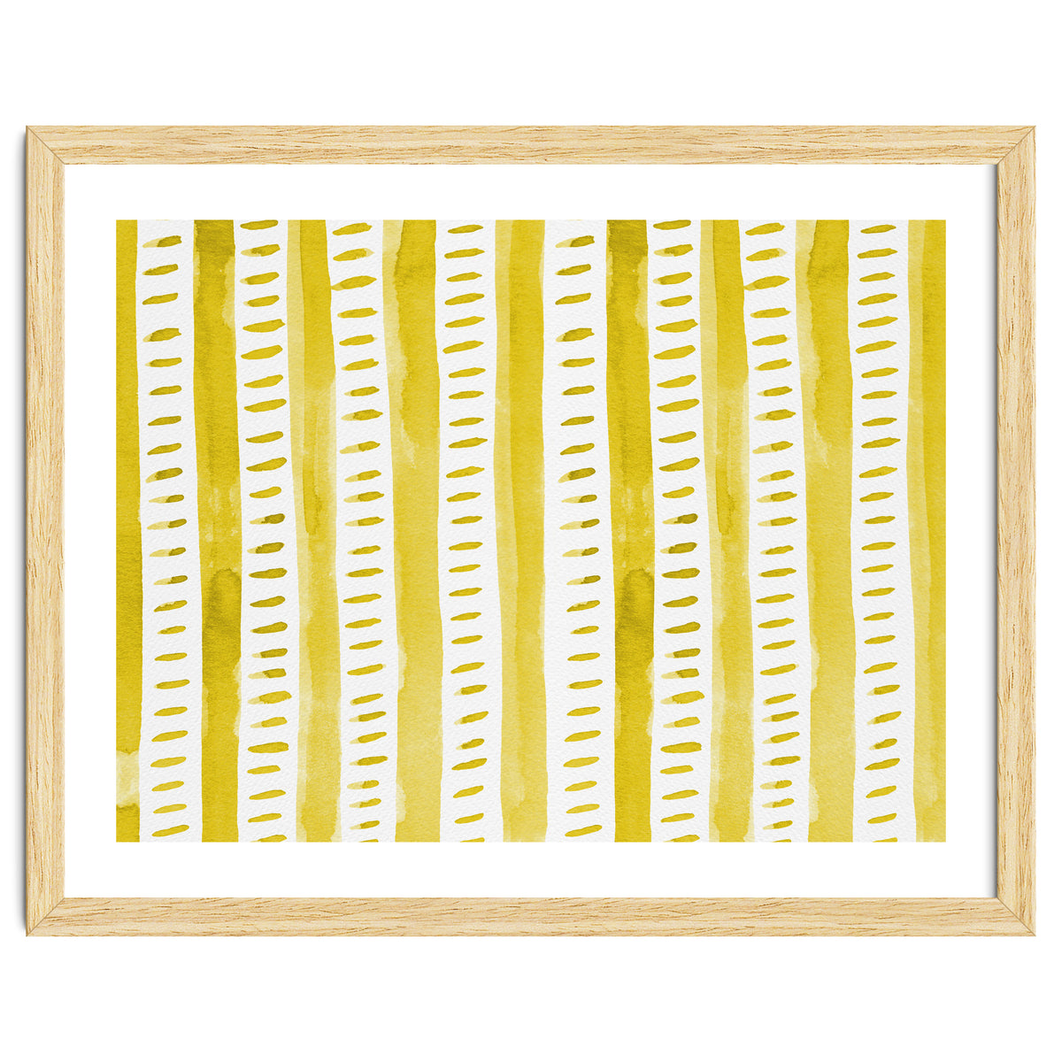 Vertical Yellow Lines