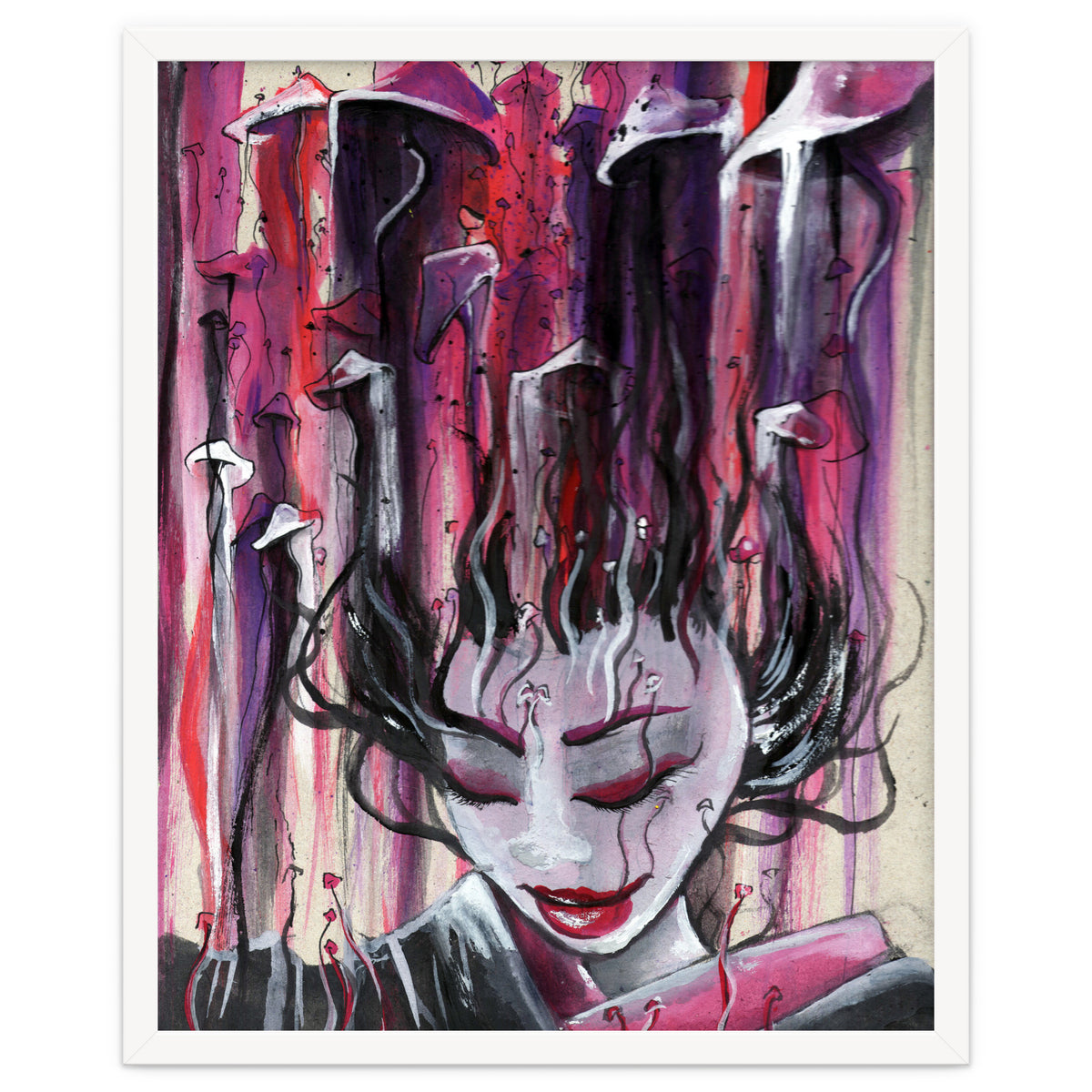 Geisha in Mushrooms: The Surrealistic Concubine