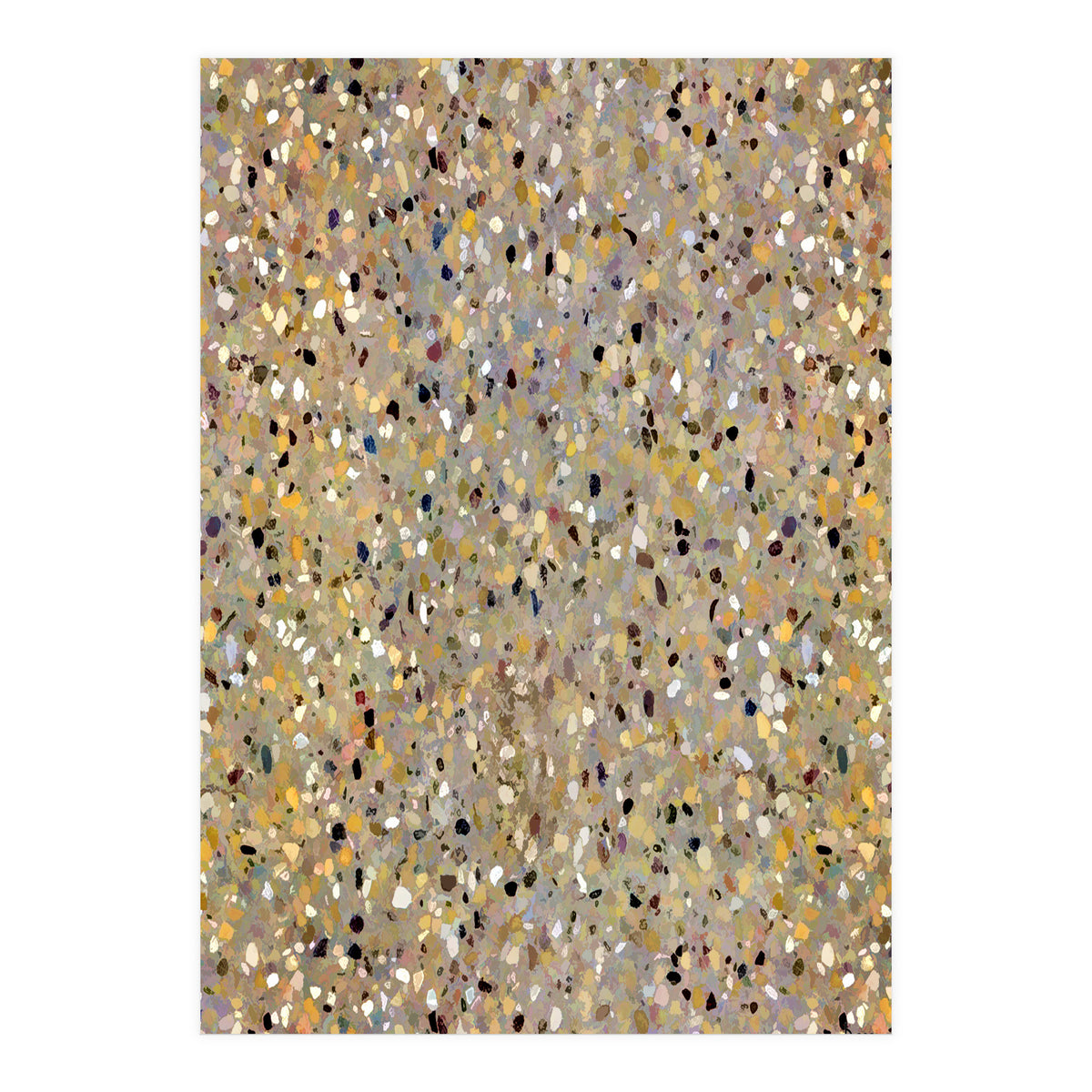 Golden Brown Terrazzo (Print Only)