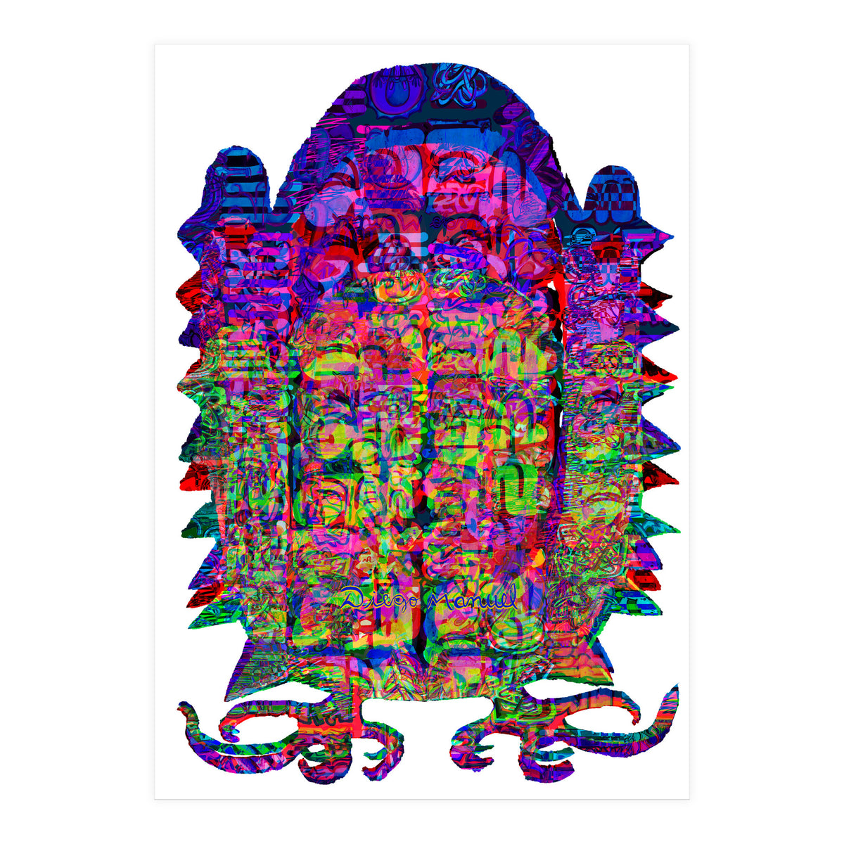 Graffiti Digital 25 (Print Only)