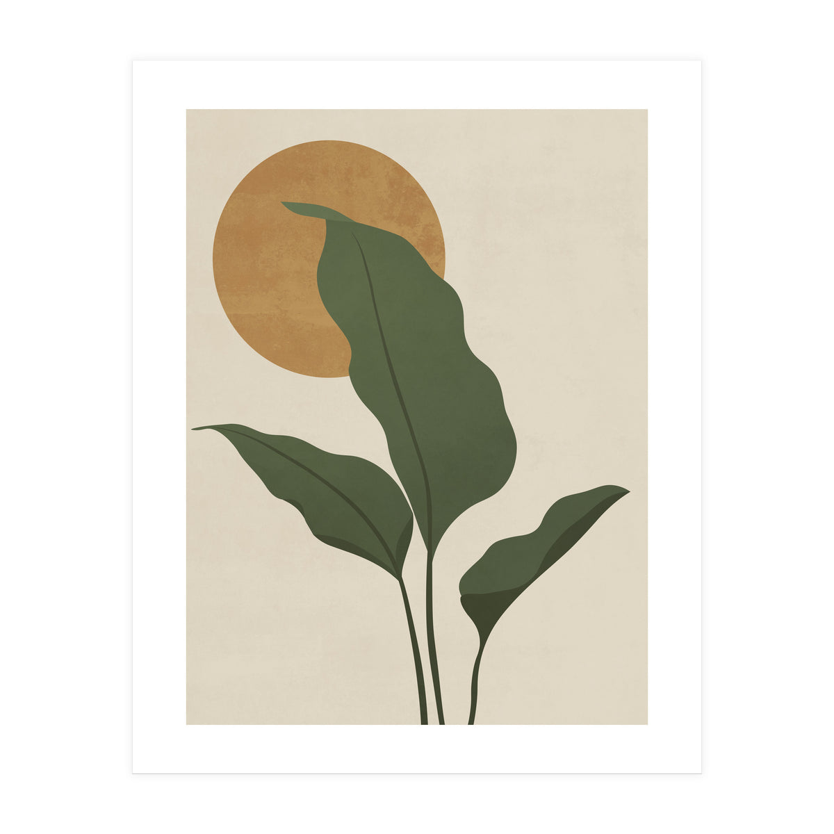 LEAVES AND SUN - 01B (Print Only)