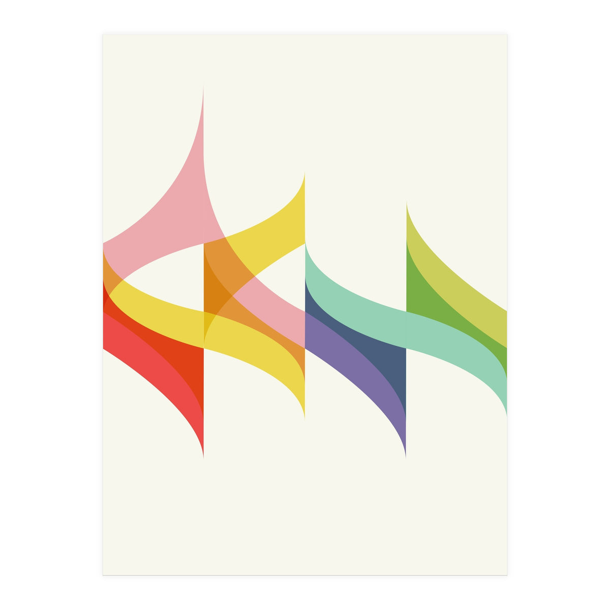 Rainbow Waves (Print Only)