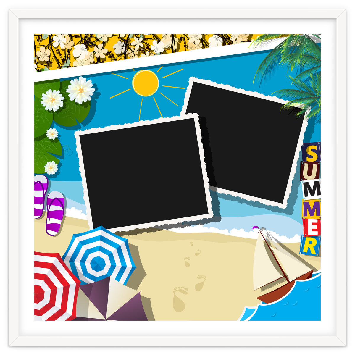 Summer Celebration Collage