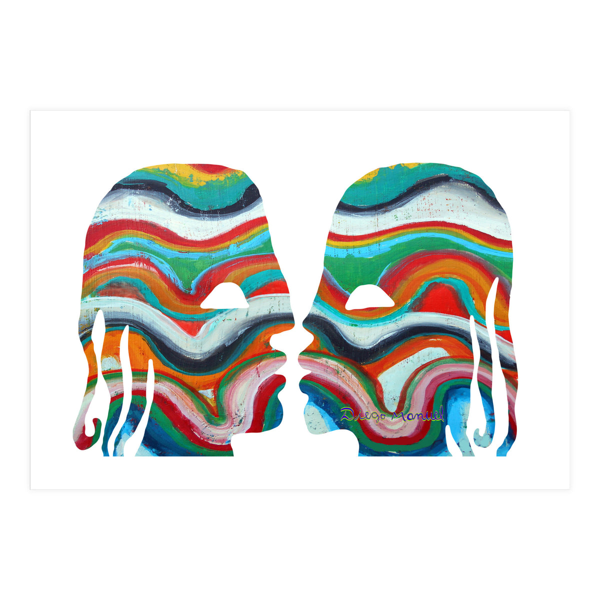 Abstracto Pop Nuevo 4  (Print Only)