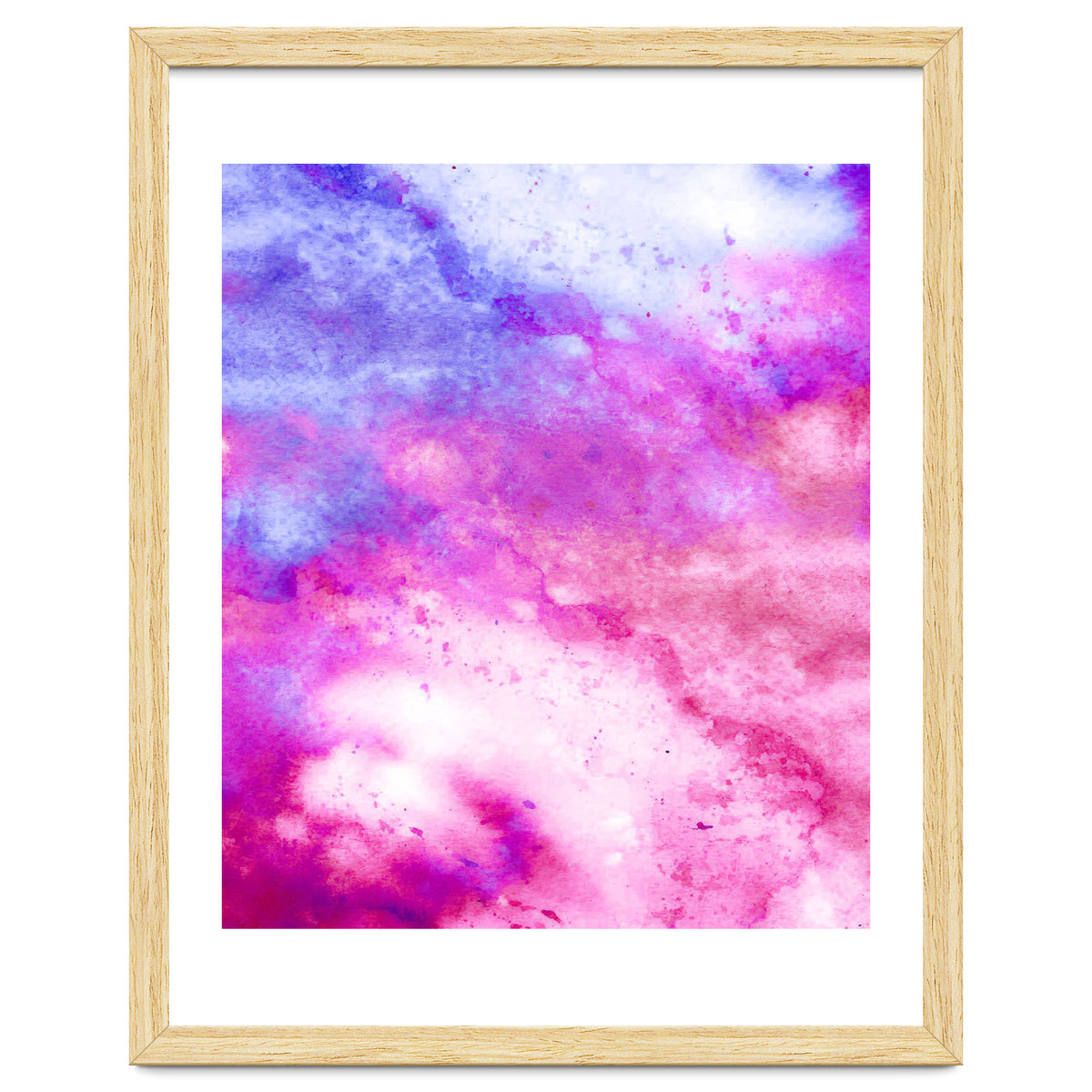 Mixed Feelings Watercolor Art