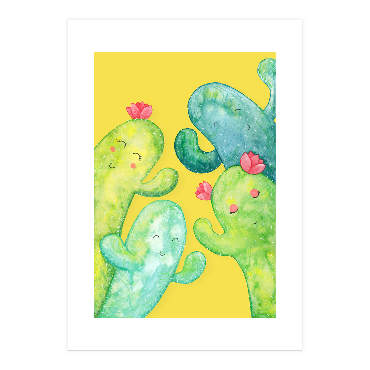 Cactus Family (Print Only)