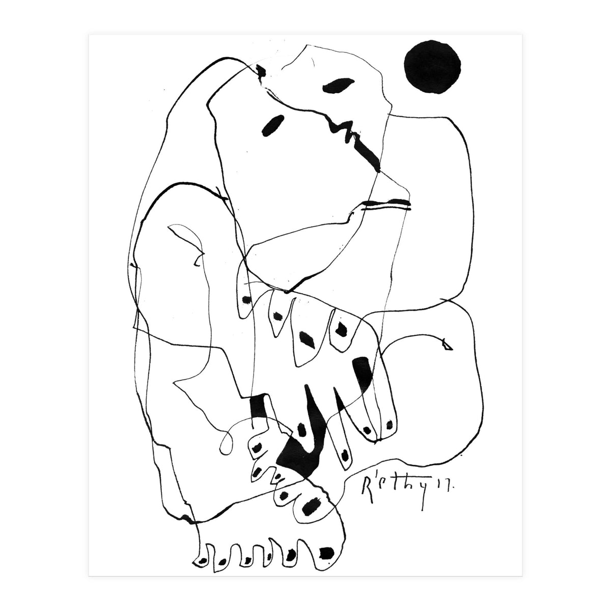 Purification of the Soul - b&w (Print Only)