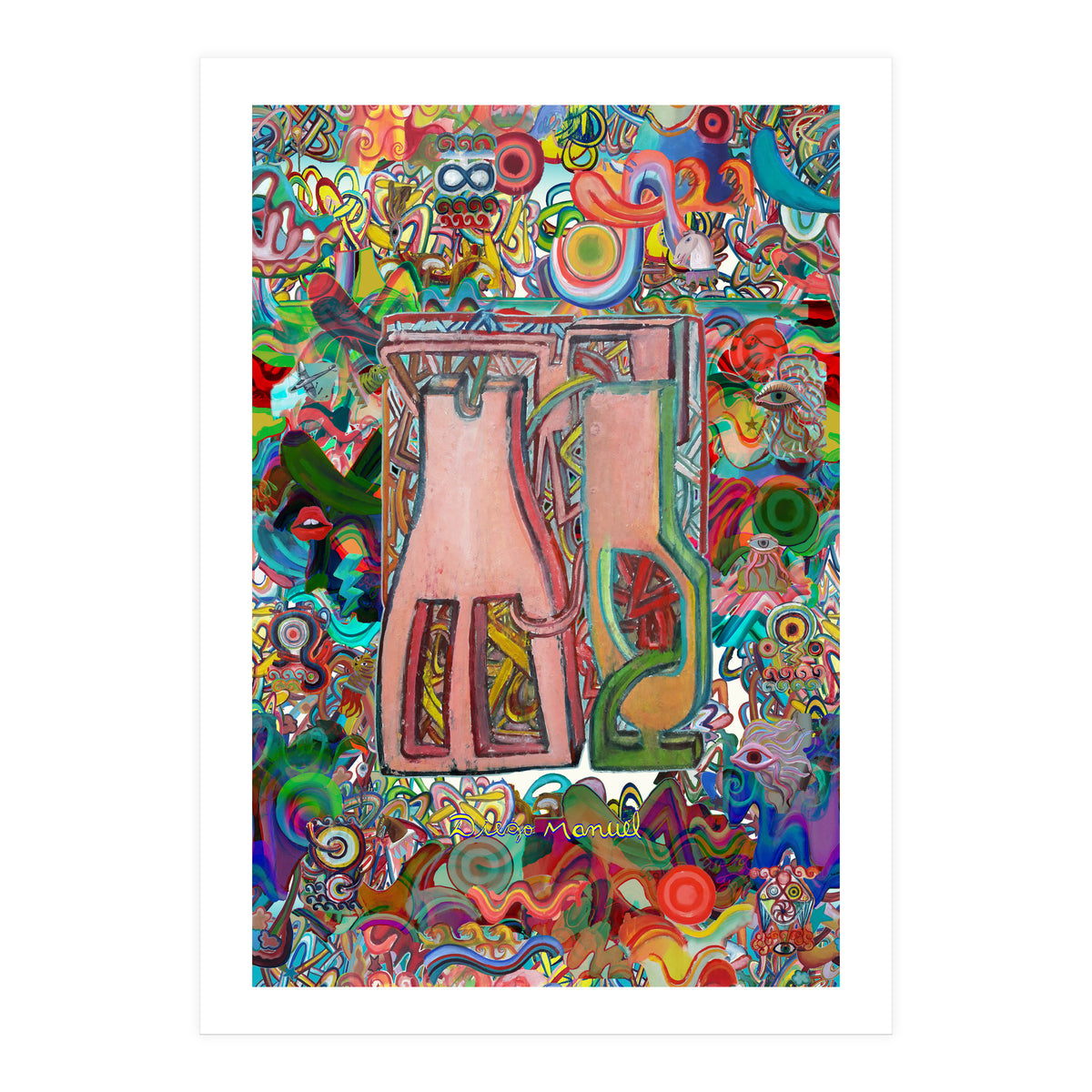 Graffitis 2021 Tapiz 8 (Print Only)