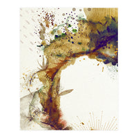 Abstract Floral - Autumn Winds (Print Only)