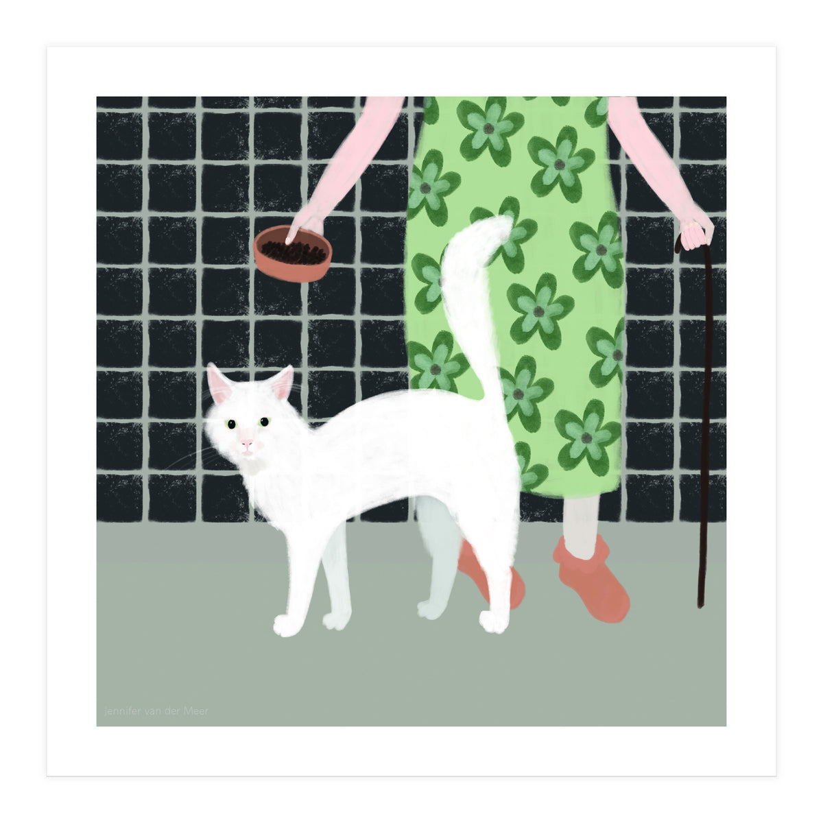 Cat 5: I love you so much (Print Only)