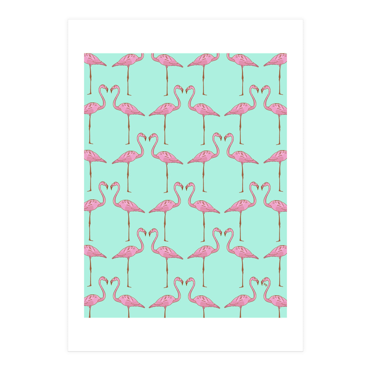 Pink Flamingo (Print Only)