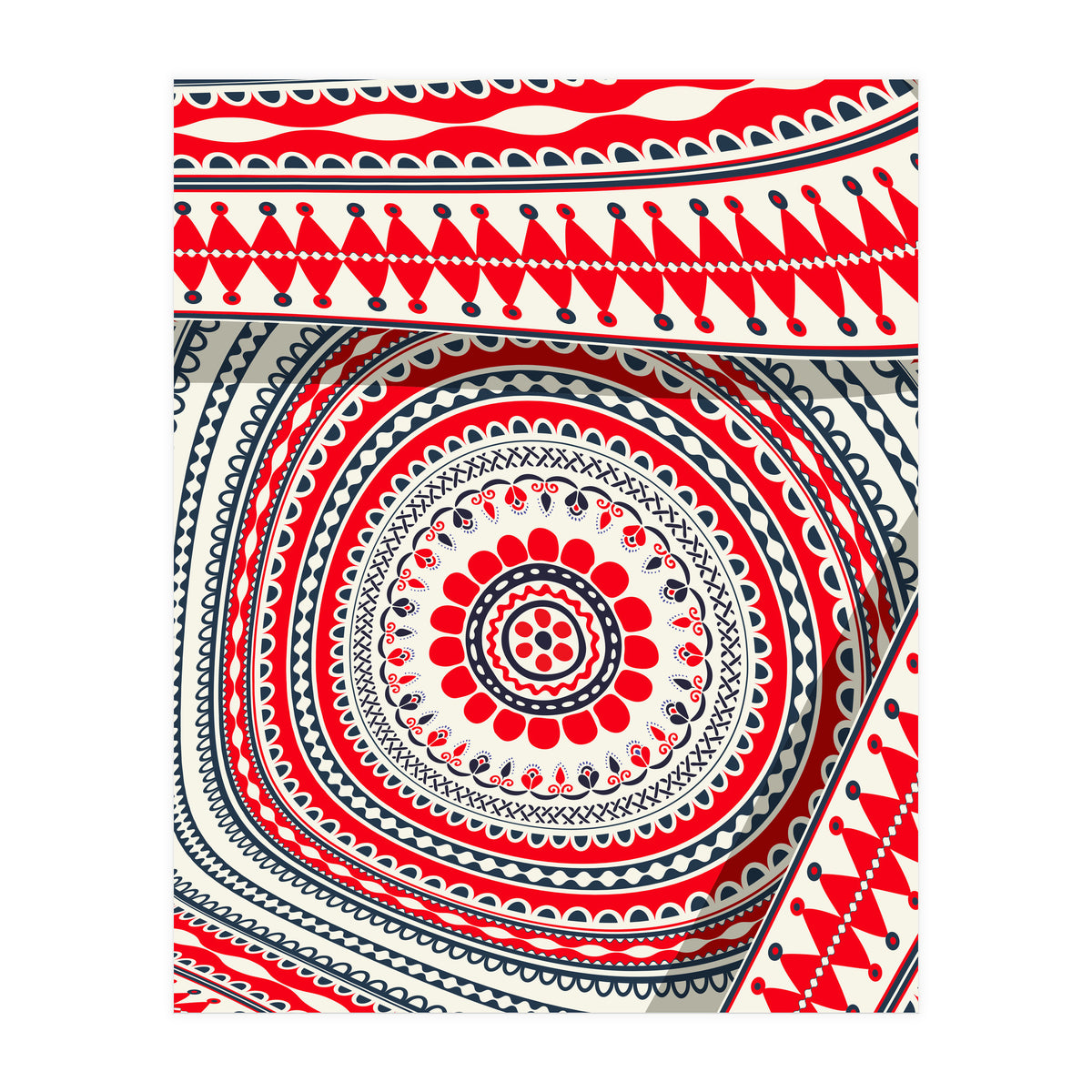 Romanian embroidery background 14 (Print Only)