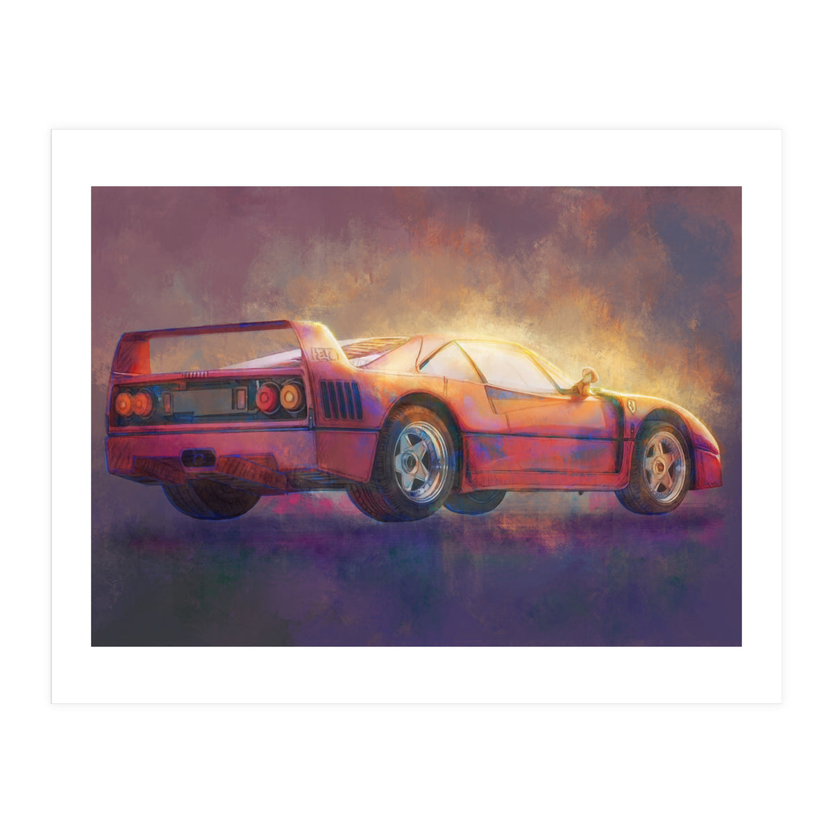 Ferrari F40 (Print Only)