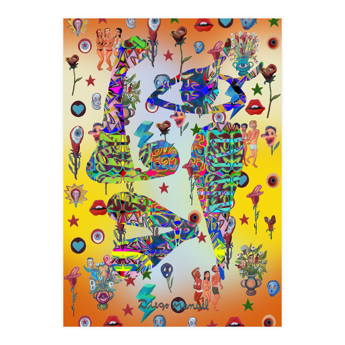 Graffiti Digital 12 2022 B 1 (Print Only)