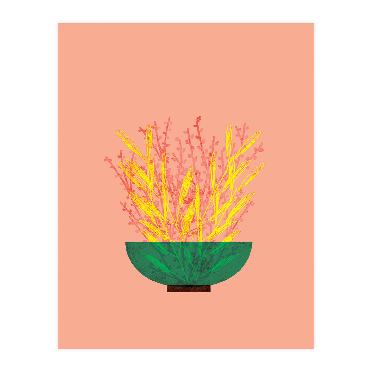 Flower pot III (Print Only)