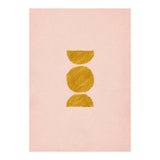 Pink and rust minimalist shapes (Print Only) thumbnail