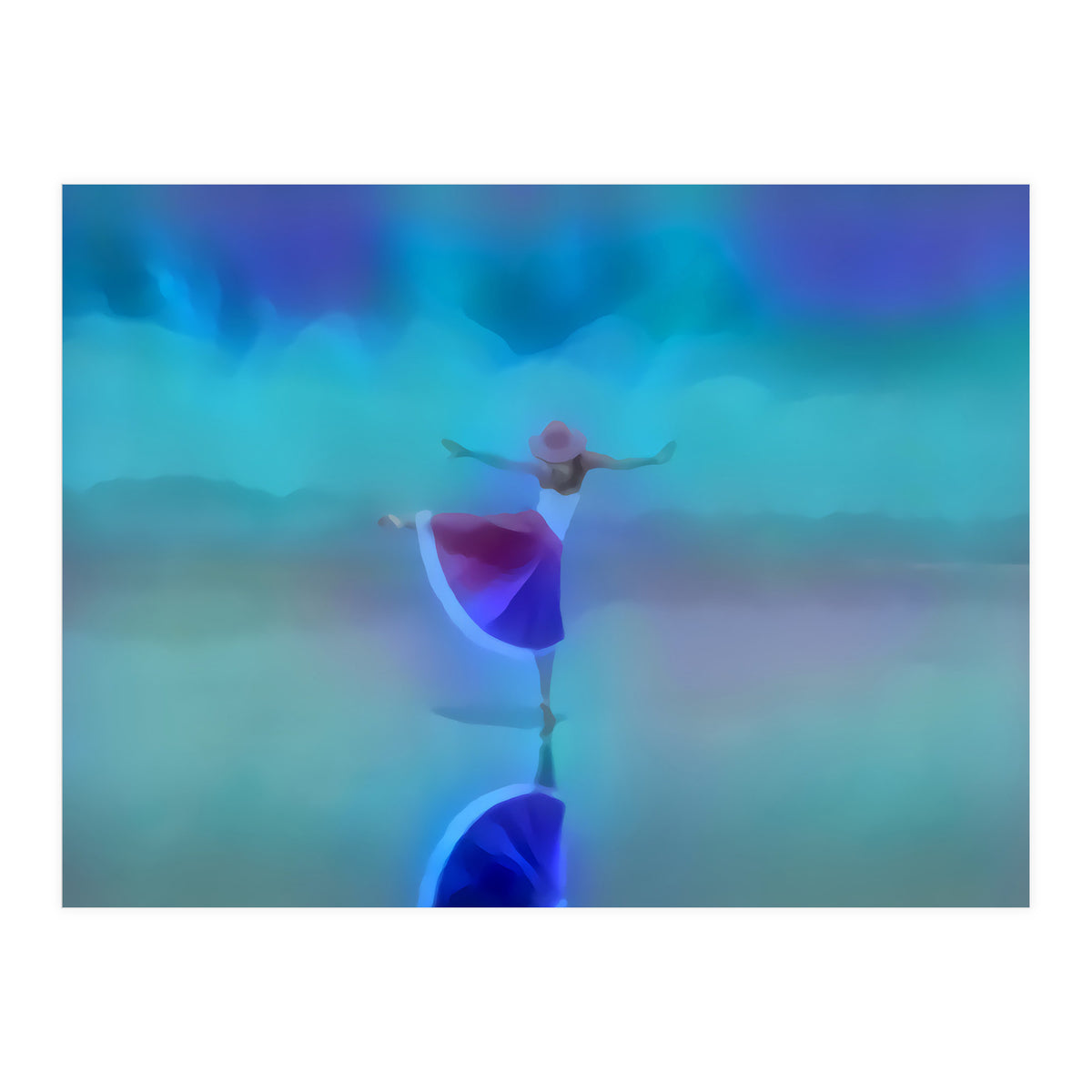 Dance on the Beach (Print Only)