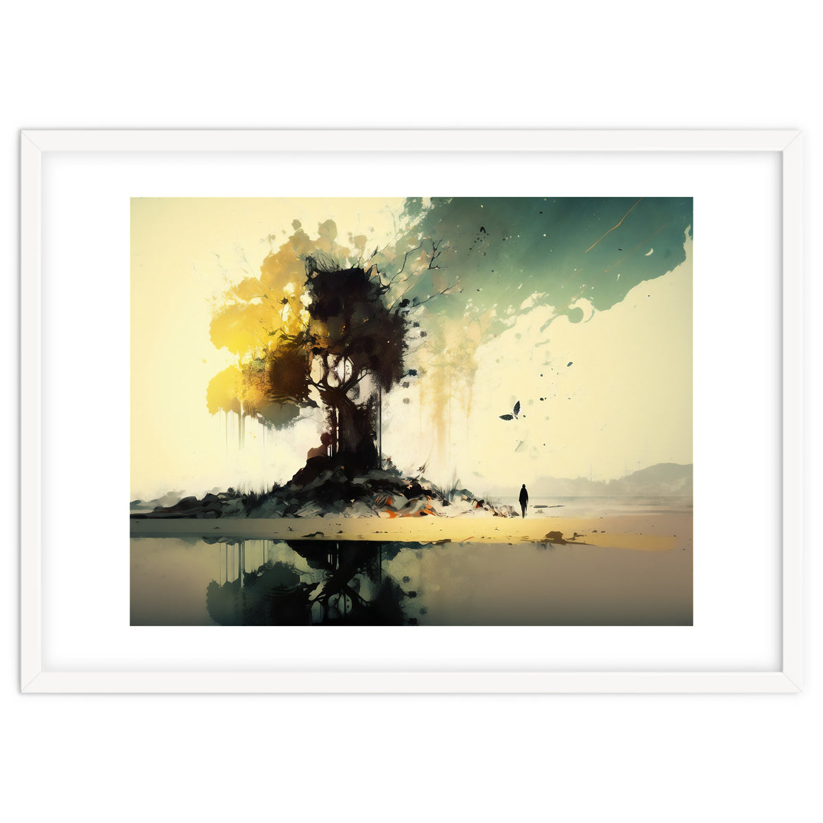 Tree Abstract Painting