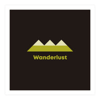 Wanderlust | modern typography (Print Only)