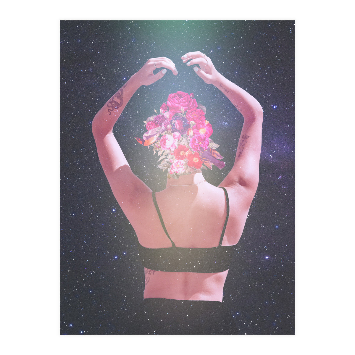 Sexy Blooming Flowers (Print Only)