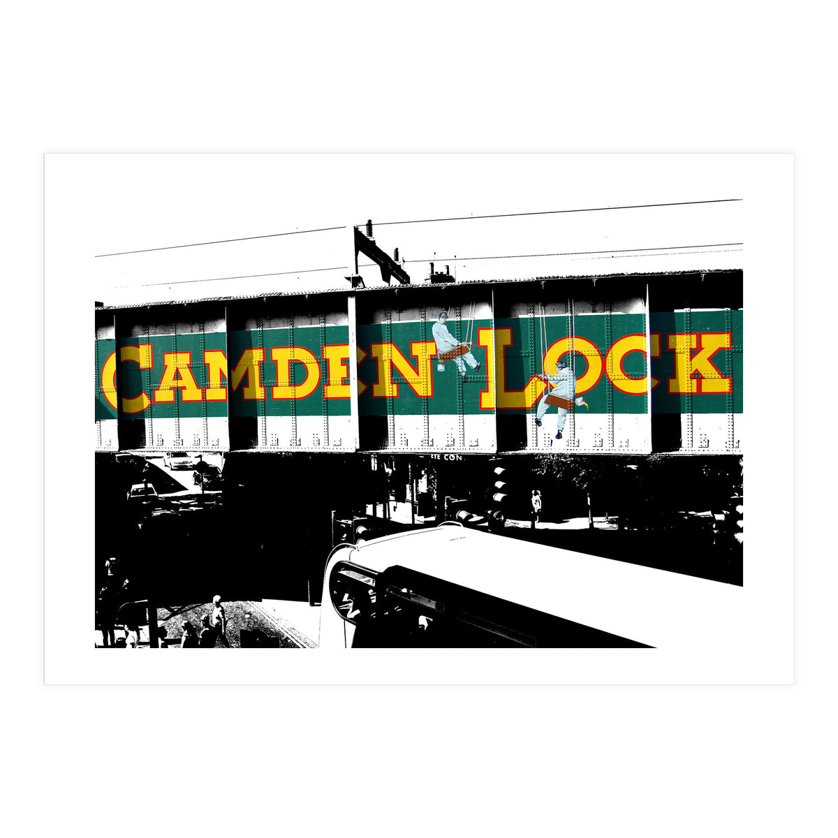 Camden Lock in London  (Print Only)