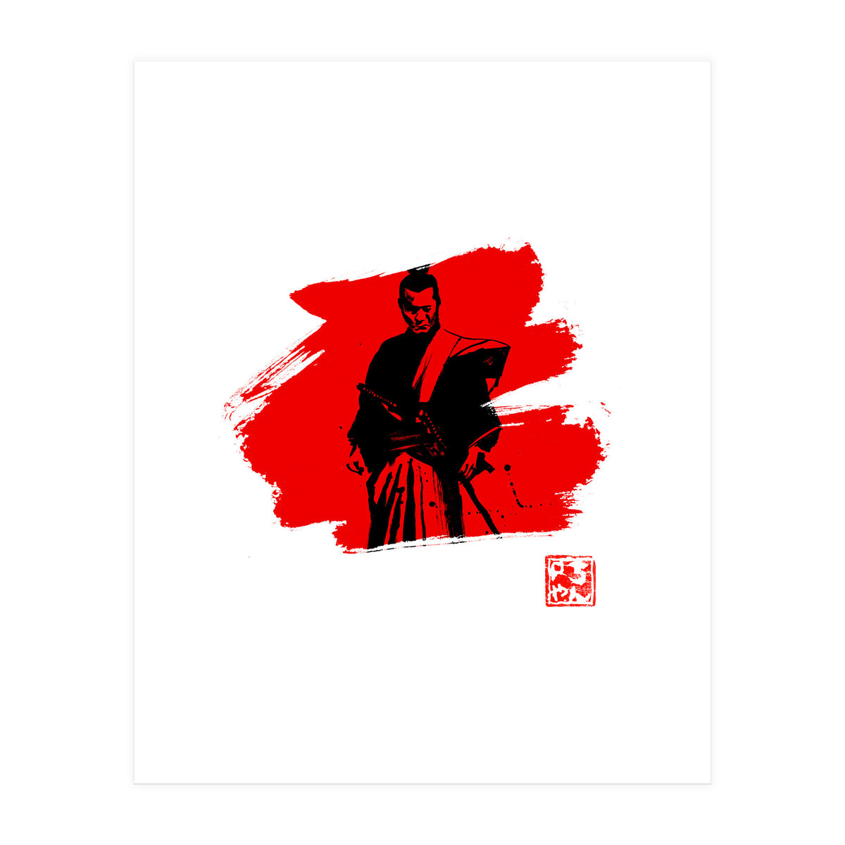 Soleil red (Print Only)
