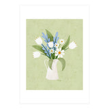 Green Spring Vase (Print Only) thumbnail