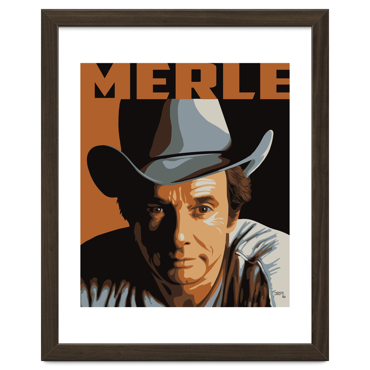 Merle Haggard Poster