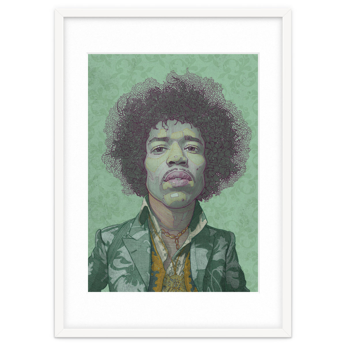 Hendrix Illustration