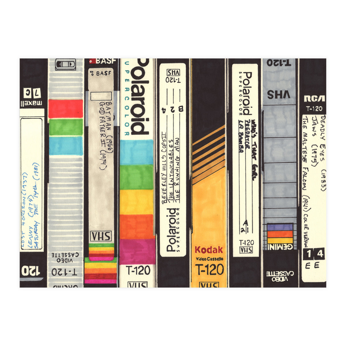 VHS Detail I (Print Only)