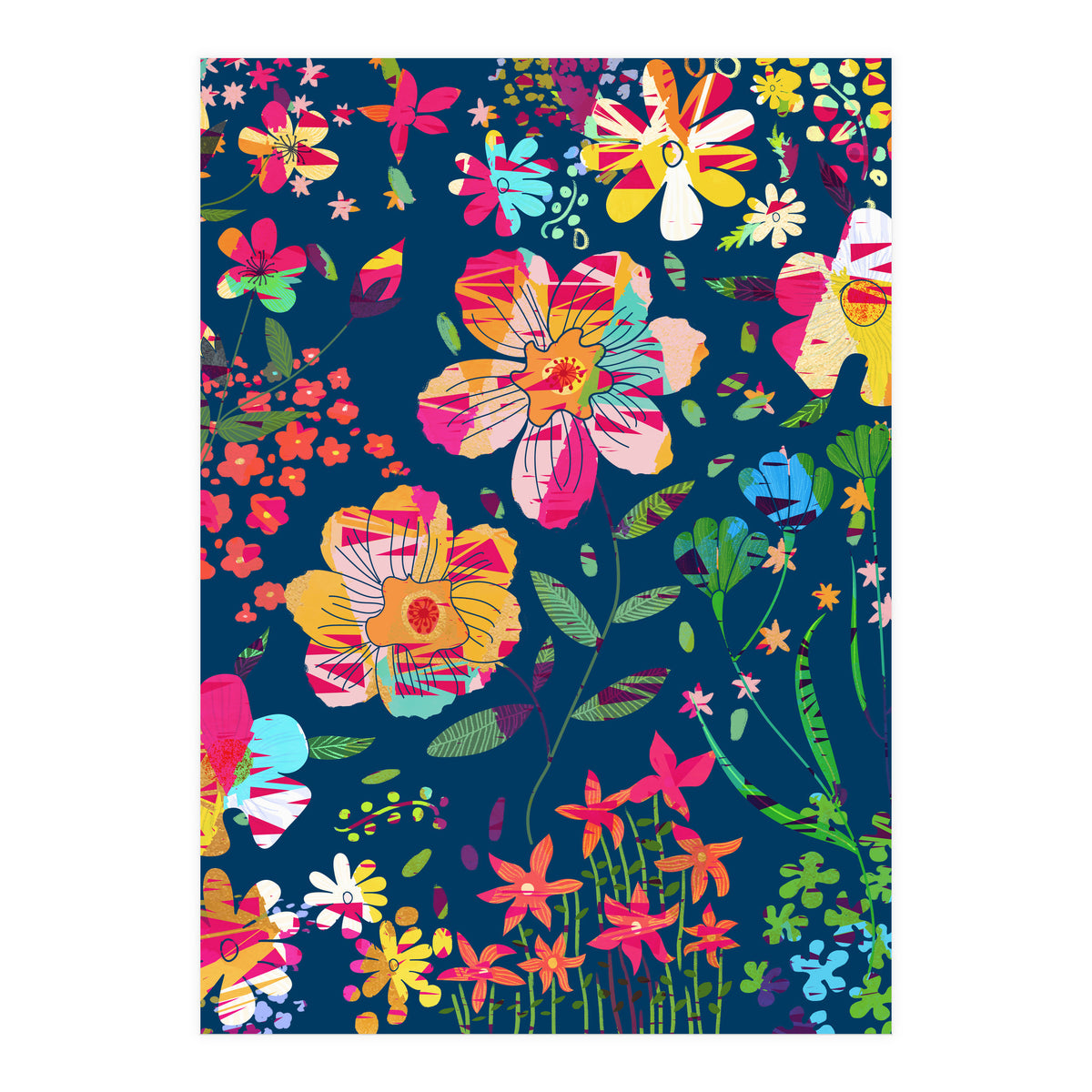Paper Floral (Print Only)