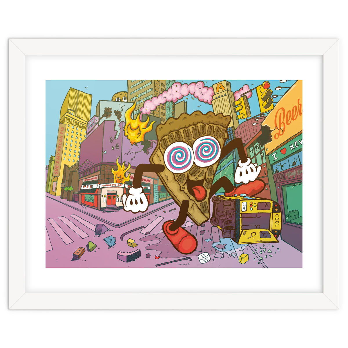 Pecan Psychosis - 12.3% ABV Bourbon Barrel Aged Pecan Maple Stout - Amundsen Brewery